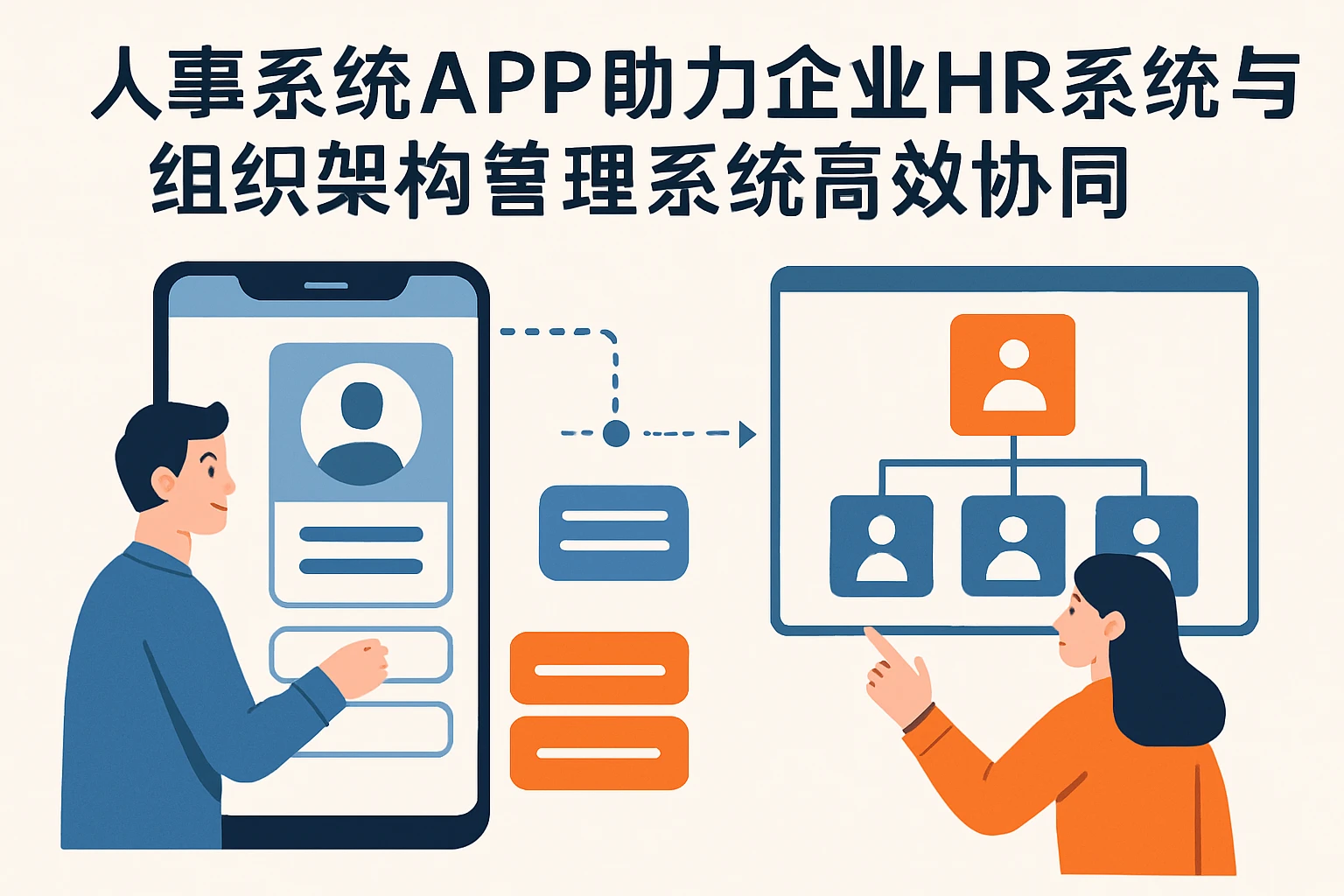 人事系统APP助力企业HR系统与组织架构管理系统高效协同