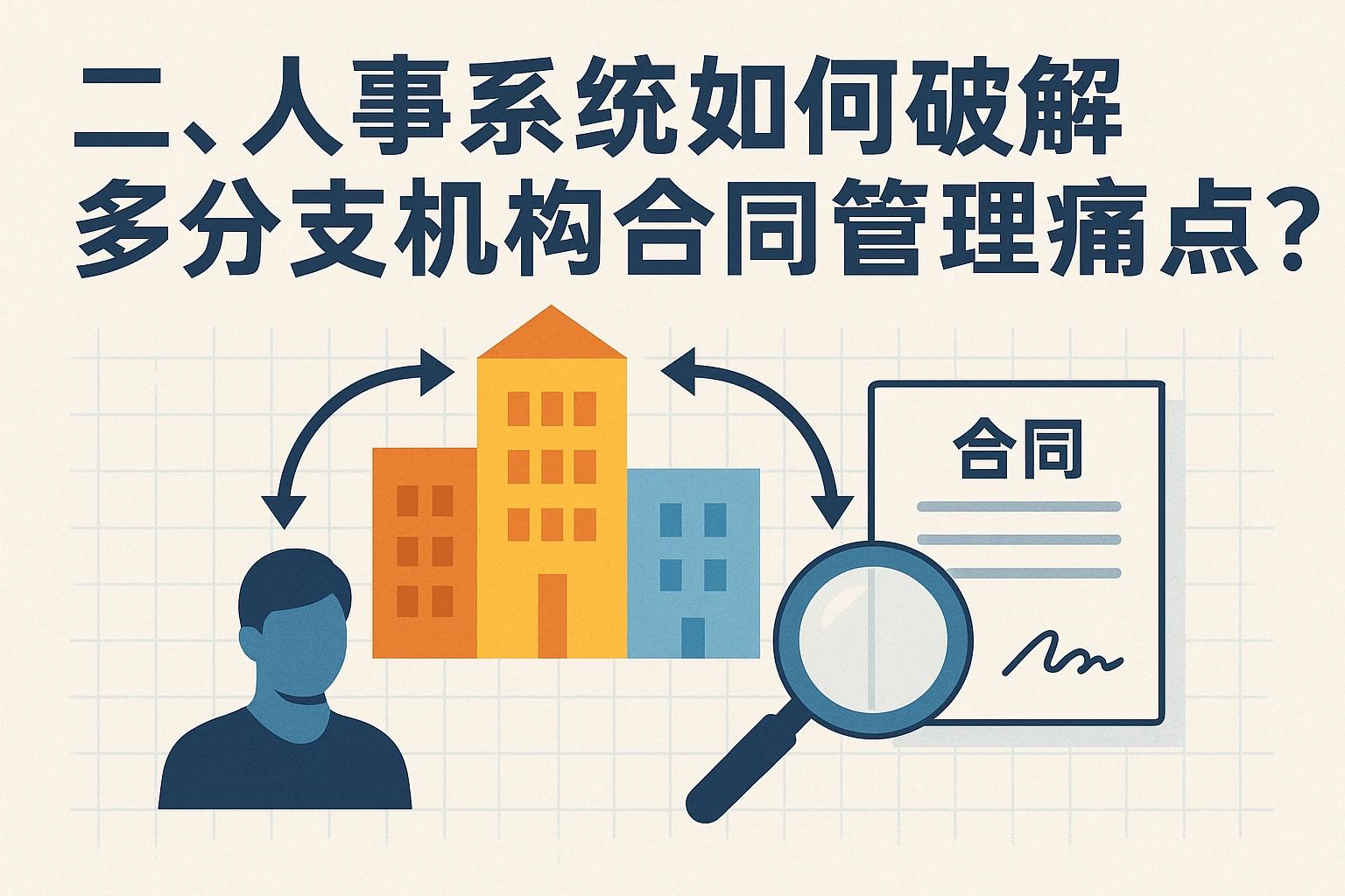 二、人事系统如何破解多分支机构合同管理痛点？