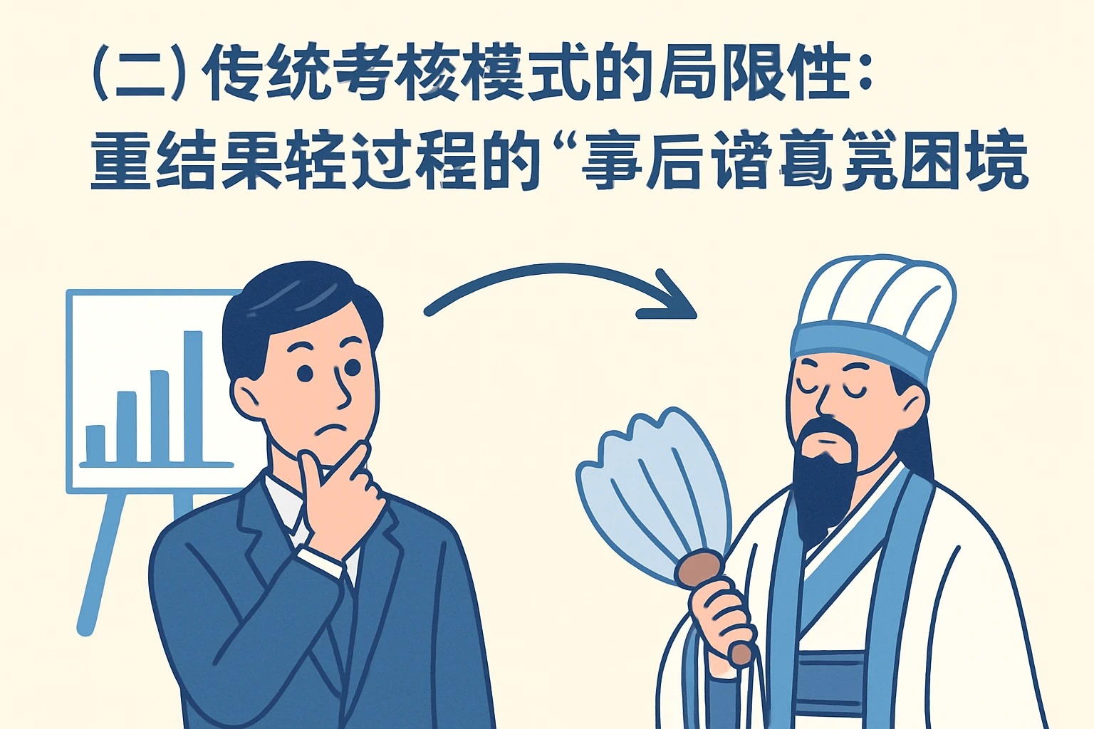 （二）传统考核模式的局限性：重结果轻过程的“事后诸葛亮”困境