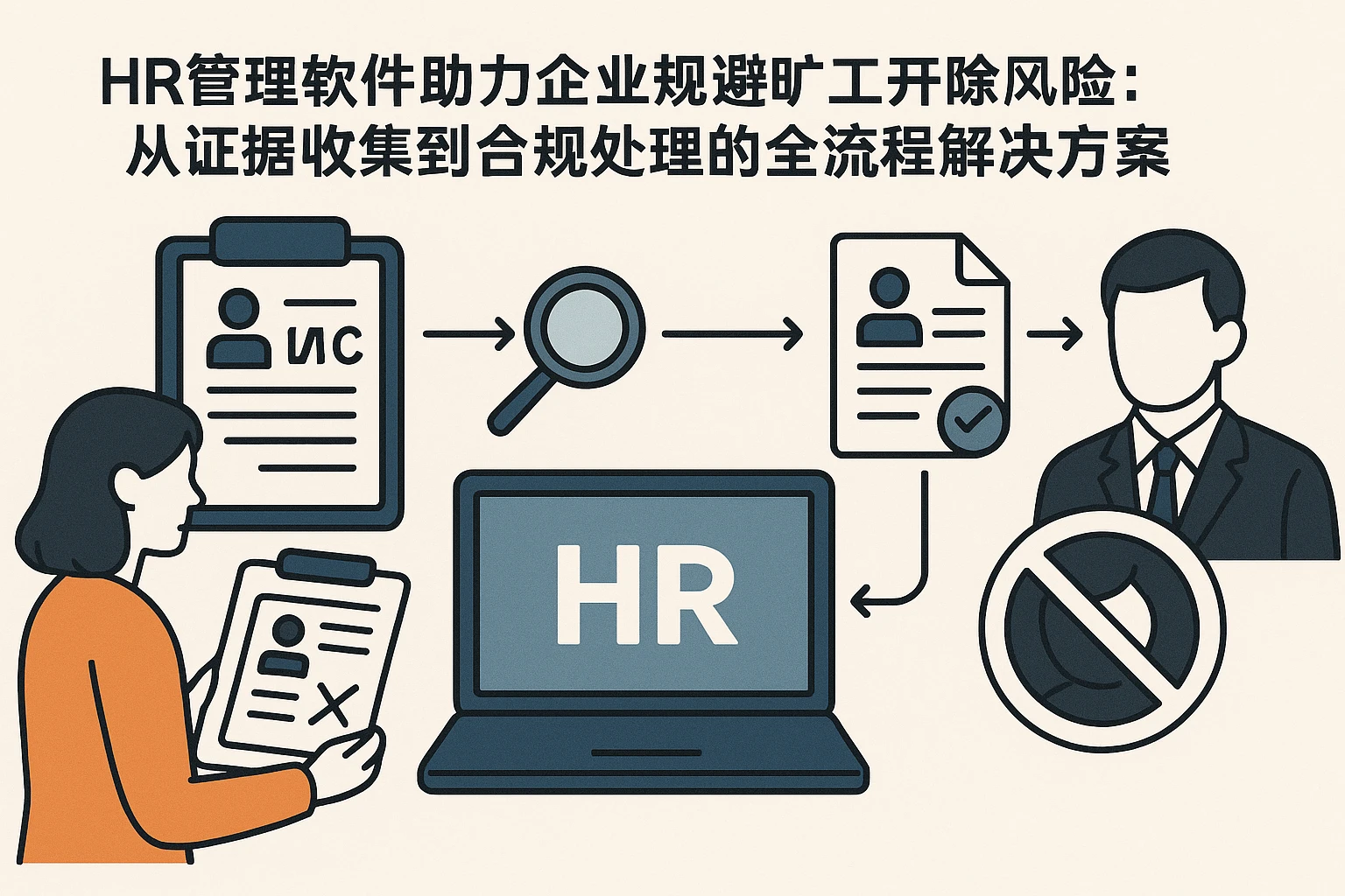 HR管理软件助力企业规避旷工开除风险：从证据收集到合规处理的全流程解决方案
