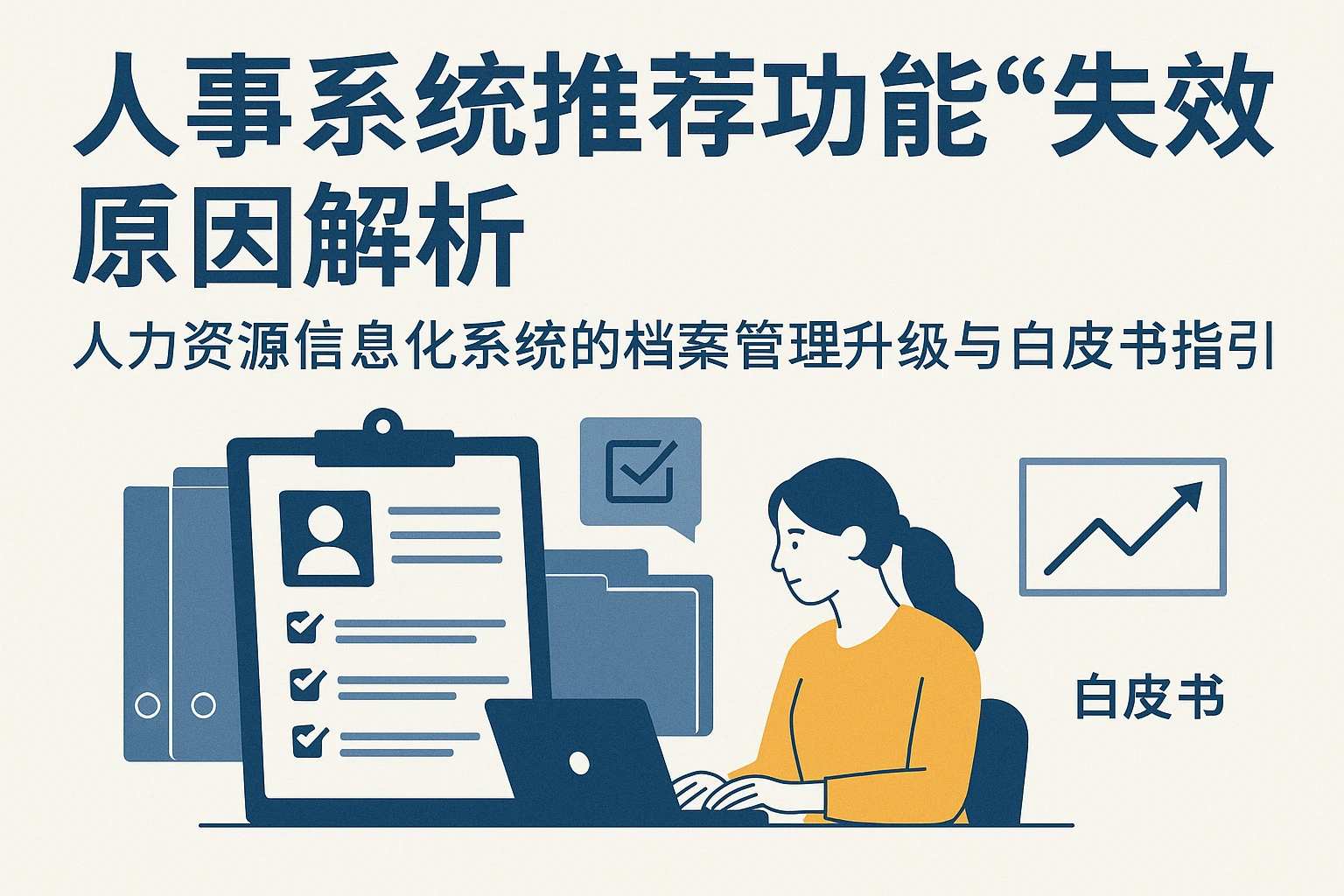人事系统推荐功能“失效”原因解析：人力资源信息化系统的档案管理升级与白皮书指引