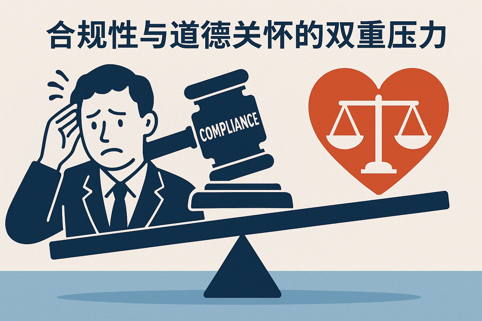 合规性与道德关怀的双重压力