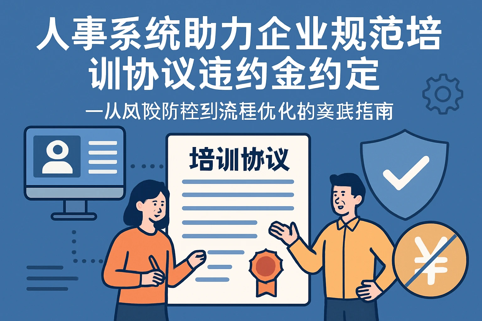 人事系统助力企业规范培训协议违约金约定——从风险防控到流程优化的实践指南