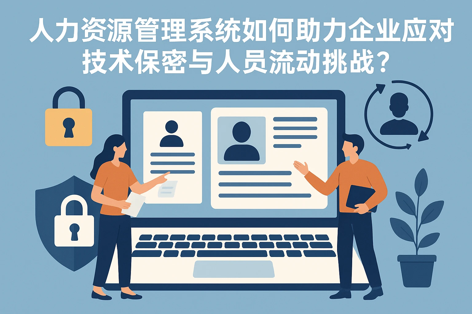 人力资源管理系统如何助力企业应对技术保密与人员流动挑战？