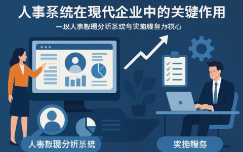 人事系统在现代企业中的关键作用——以人事数据分析系统与实施服务为核心