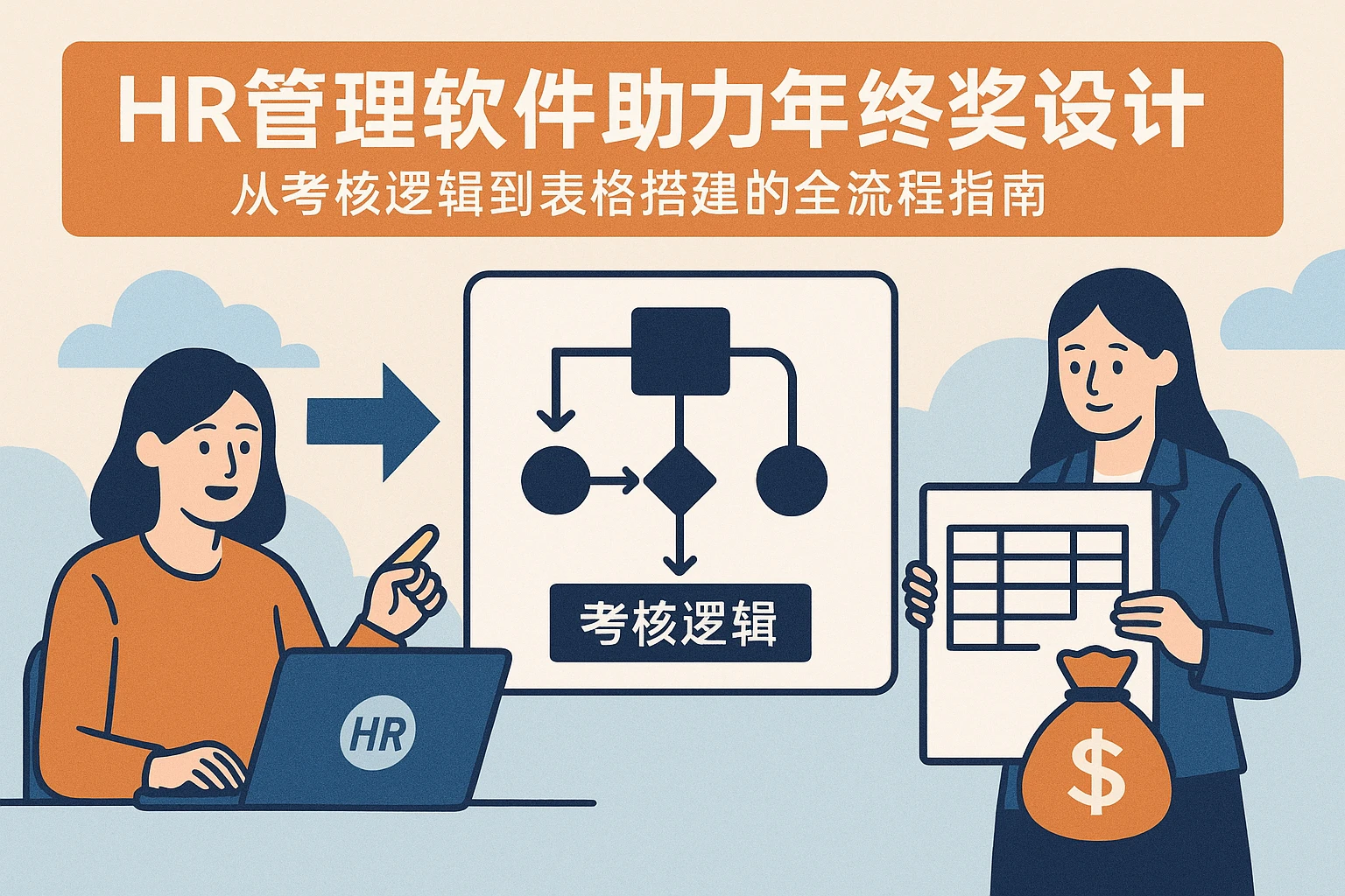 HR管理软件助力年终奖设计：从考核逻辑到表格搭建的全流程指南