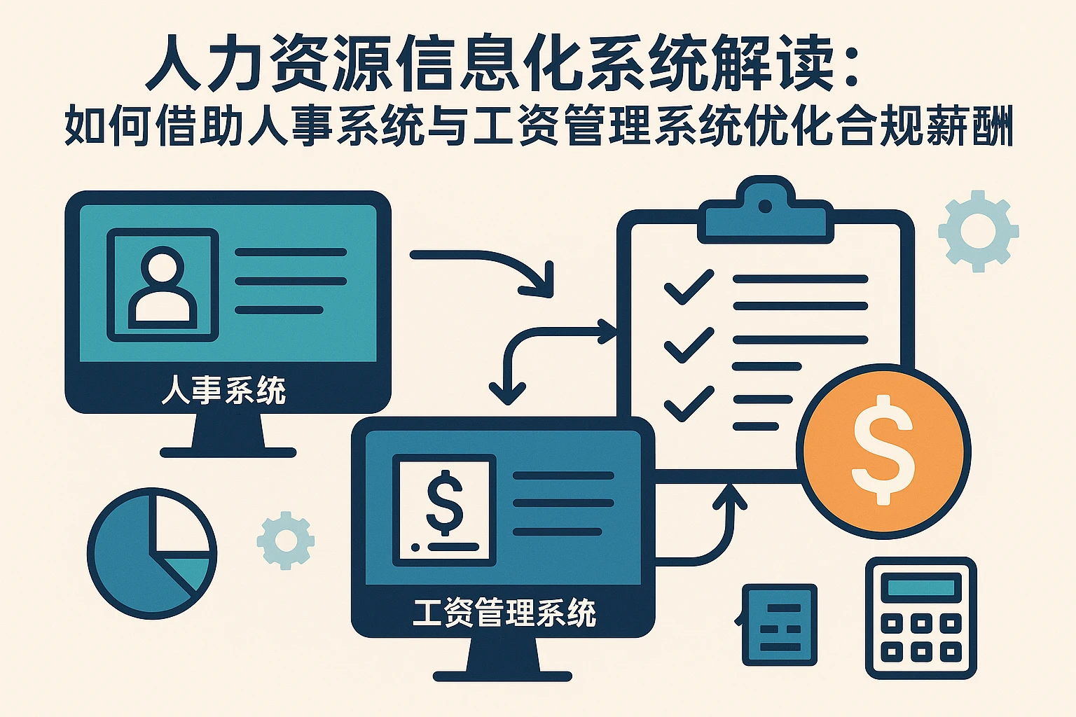 人力资源信息化系统解读：如何借助人事系统与工资管理系统优化合规薪酬管理？