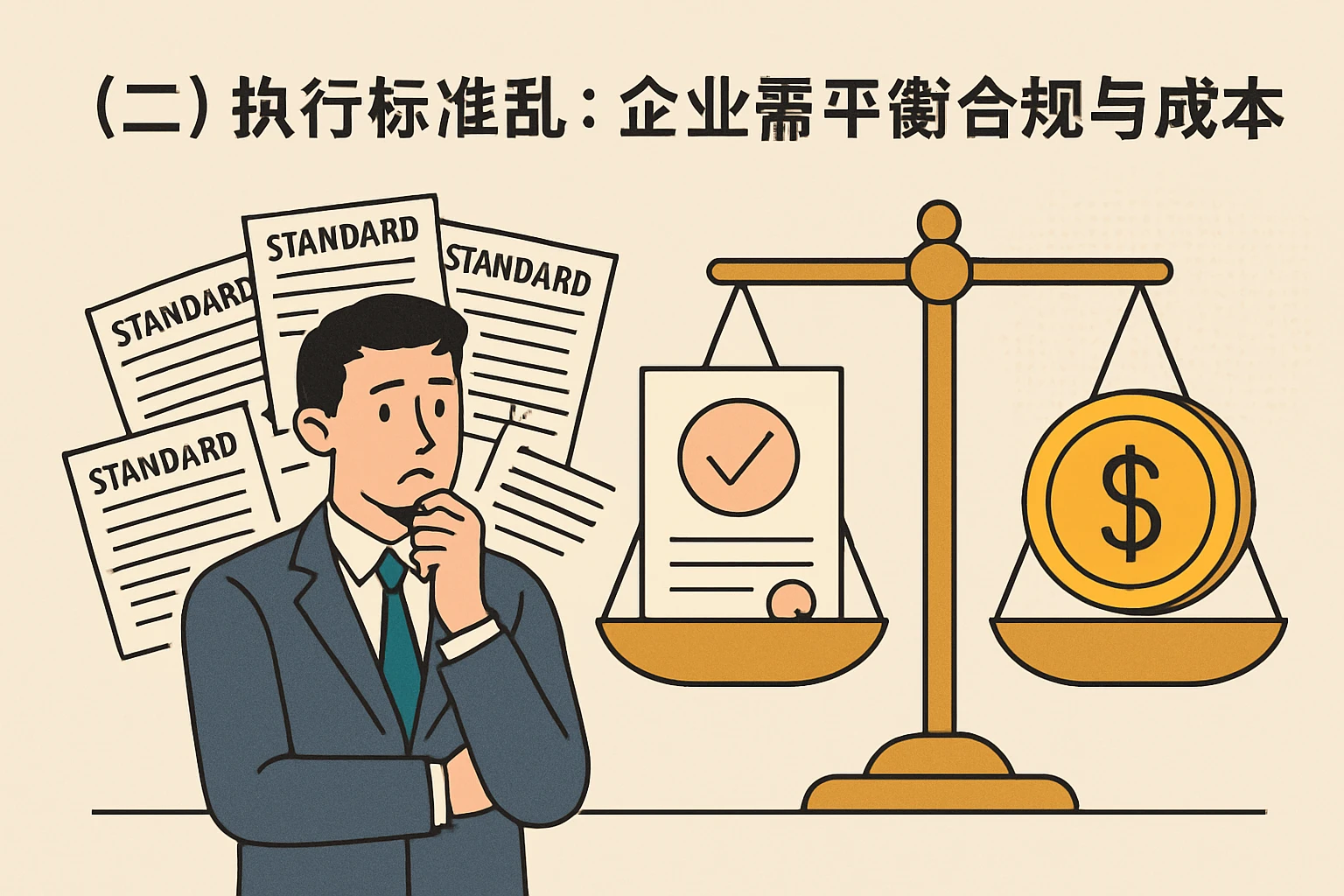 （二）执行标准乱：企业需平衡合规与成本
