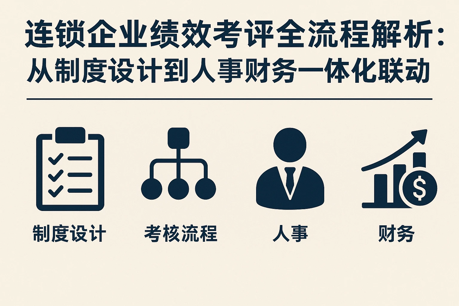 连锁企业绩效考评全流程解析：从制度设计到人事财务一体化联动