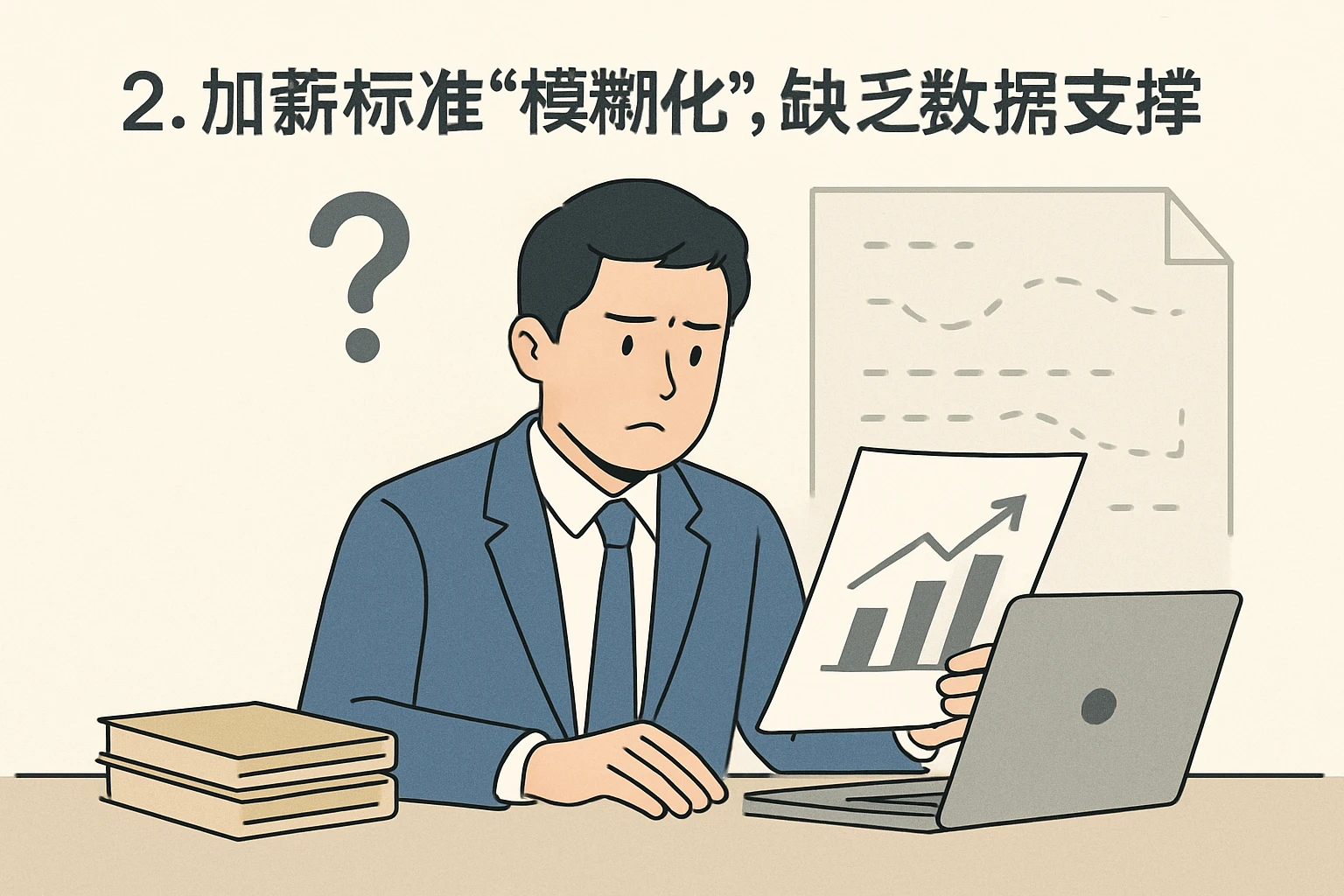 2. 加薪标准“模糊化”，缺乏数据支撑