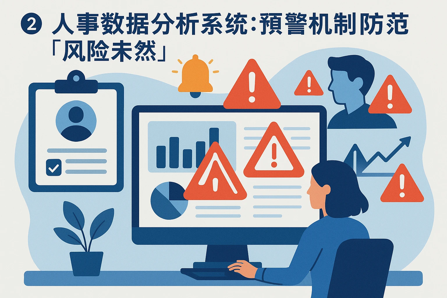 2. 人事数据分析系统：预警机制防范“风险未然”