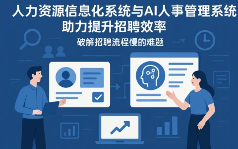 人力资源信息化系统与AI人事管理系统助力提升招聘效率——破解招聘流程慢的难题