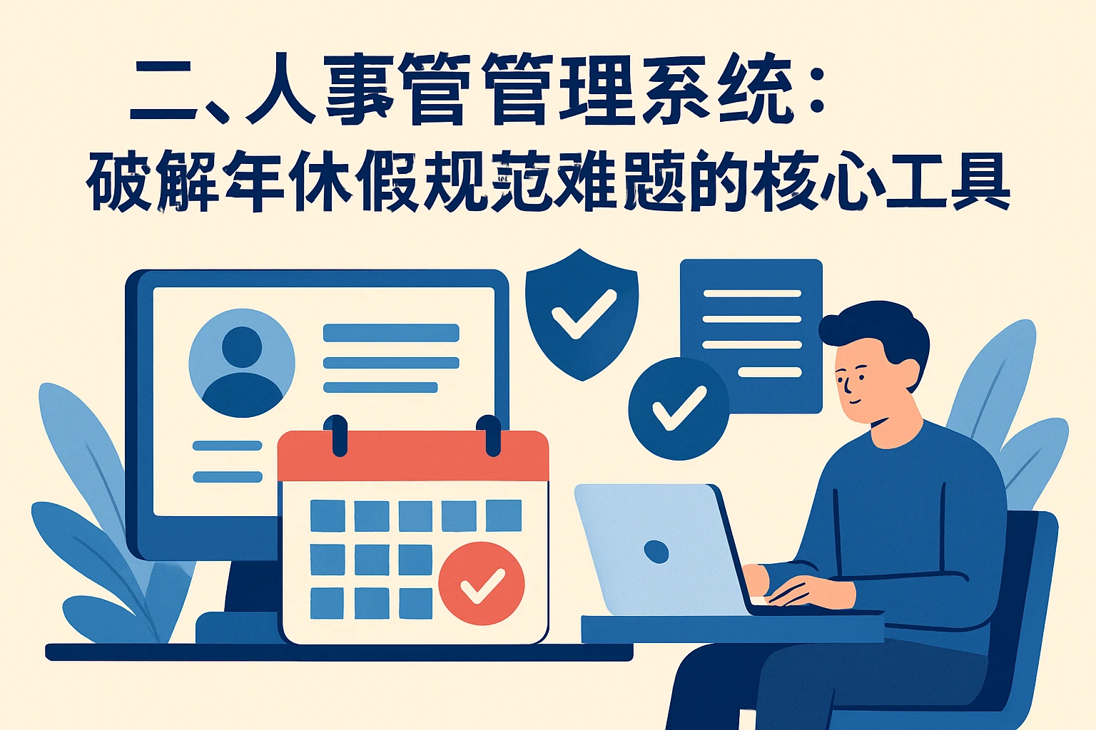 二、人事管理系统：破解年休假规范难题的核心工具