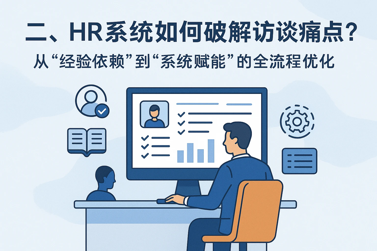 二、HR系统如何破解访谈痛点？从“经验依赖”到“系统赋能”的全流程优化
