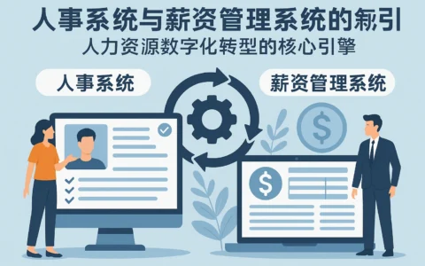 人事系统与薪资管理系统：人力资源数字化转型的核心引擎