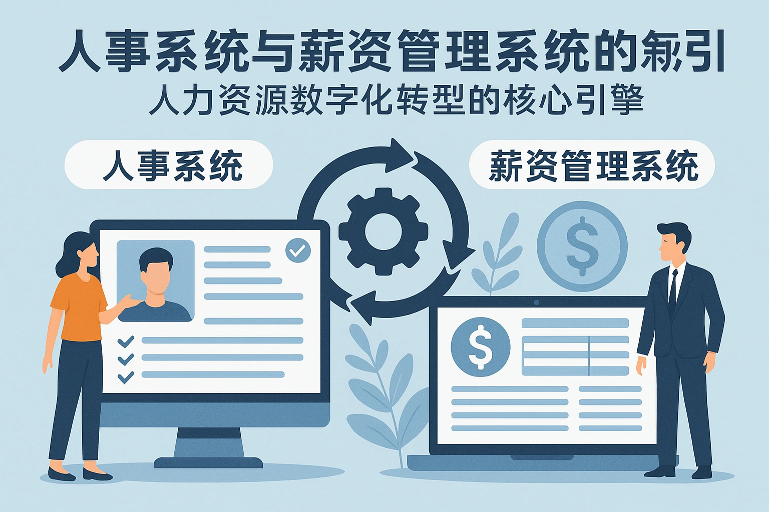 人事系统与薪资管理系统：人力资源数字化转型的核心引擎