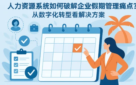 人力资源系统如何破解企业假期管理痛点？从数字化转型看解决方案