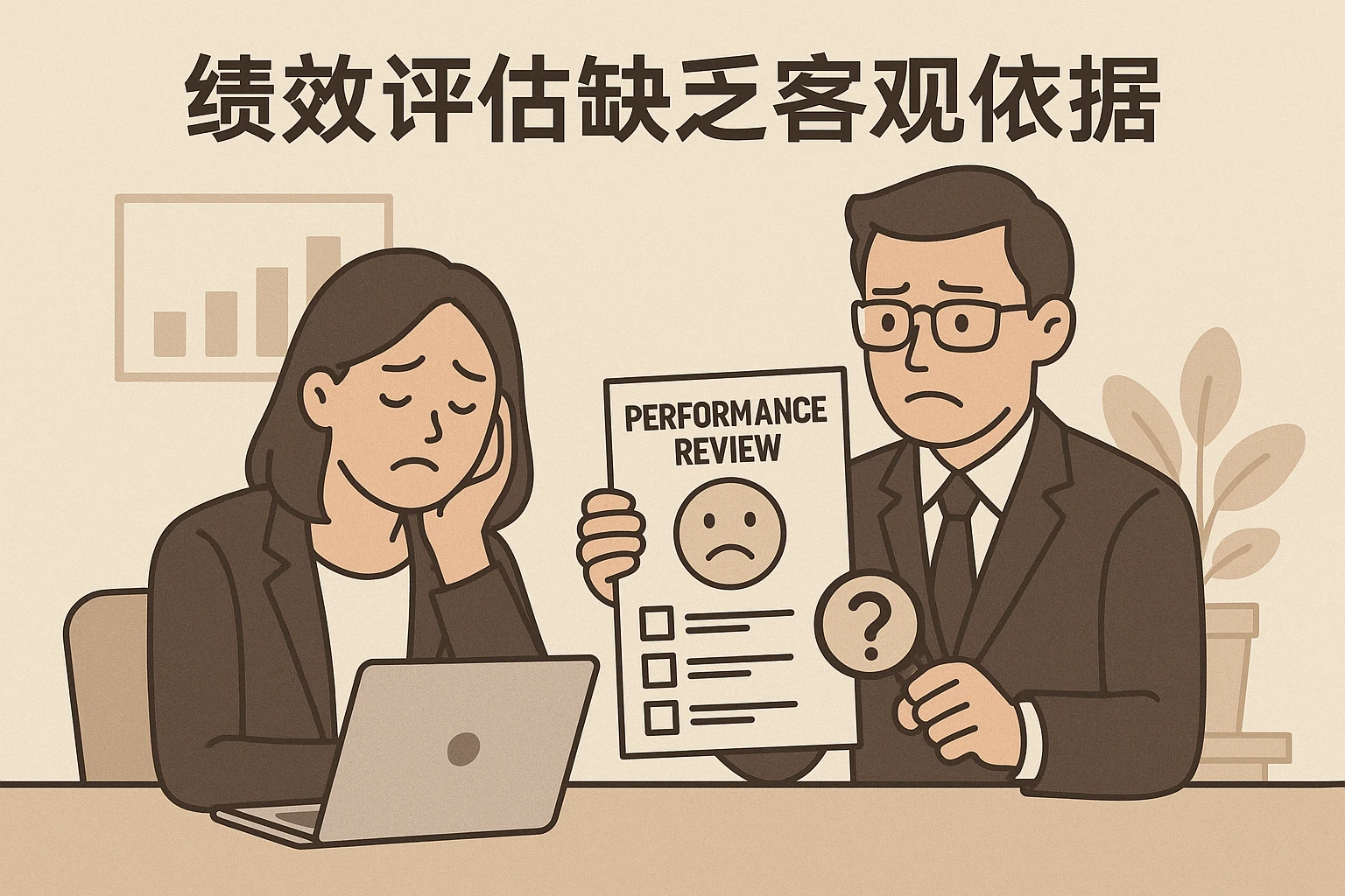 2. 绩效评估缺乏客观依据
