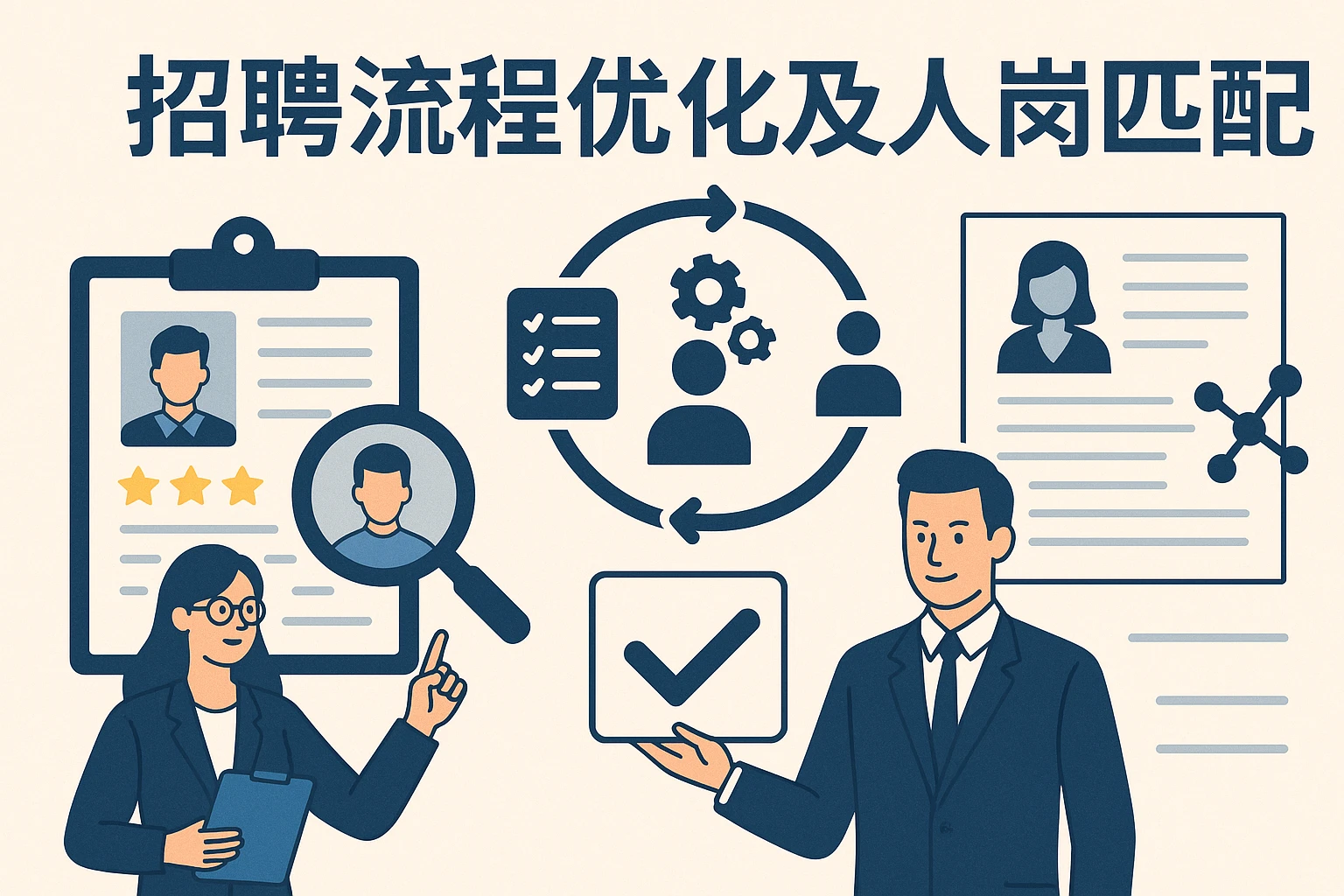招聘流程优化及人岗匹配