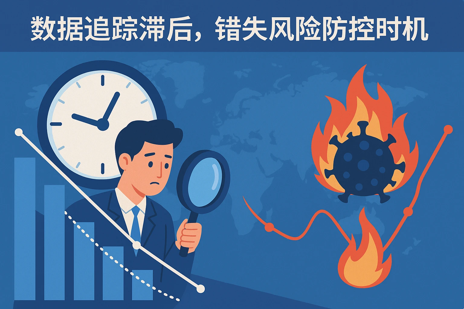 2. 数据追踪滞后，错失风险防控时机
