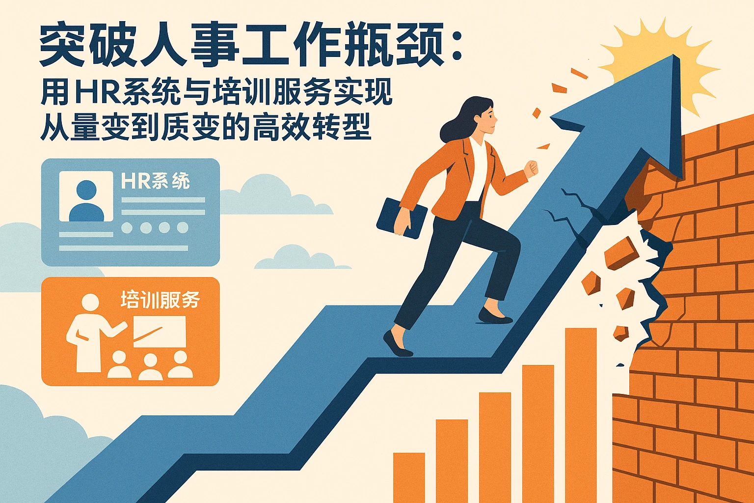 突破人事工作瓶颈：用HR系统与培训服务实现从量变到质变的高效转型
