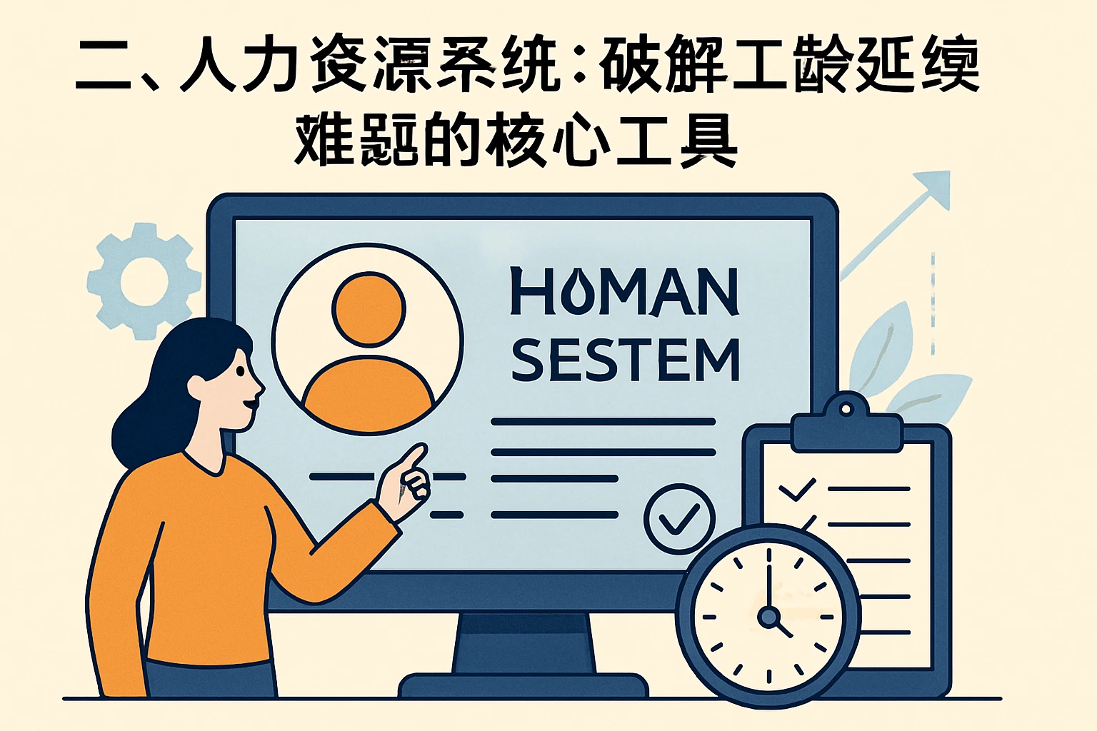 二、人力资源系统：破解工龄延续难题的核心工具