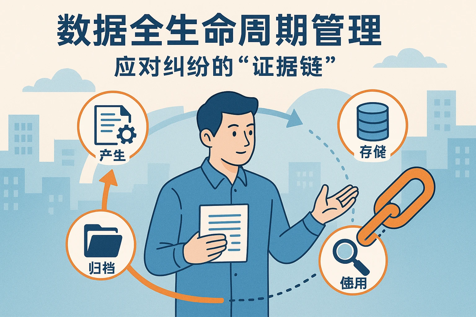 2. 数据全生命周期管理：应对纠纷的“证据链”