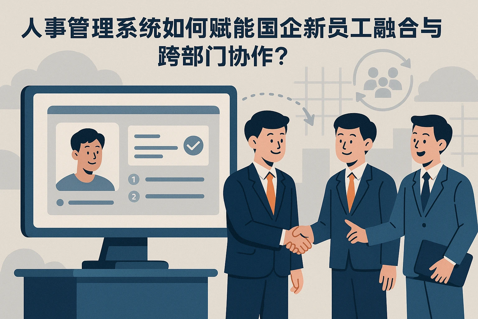 人事管理系统如何赋能国企新员工融合与跨部门协作？