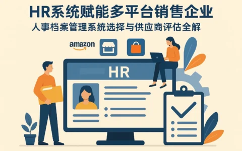 HR系统赋能多平台销售企业：人事档案管理系统选择与供应商评估全解