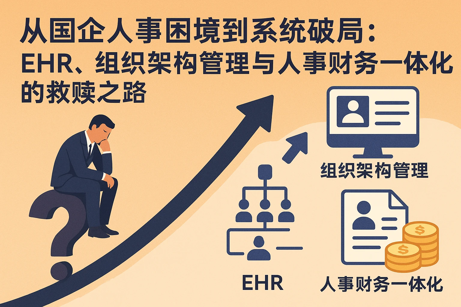 从国企人事困境到系统破局：EHR、组织架构管理与人事财务一体化的救赎之路