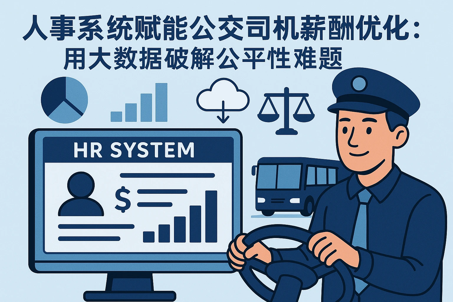 人事系统赋能公交司机薪酬优化：用大数据破解公平性难题
