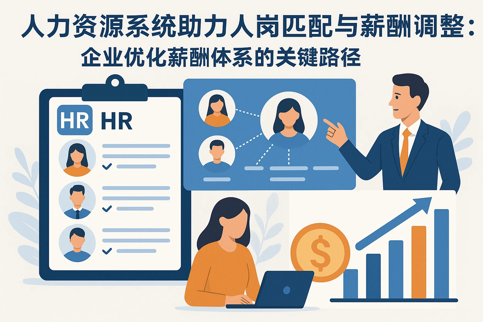 人力资源系统助力人岗匹配与薪酬调整：企业优化薪酬体系的关键路径