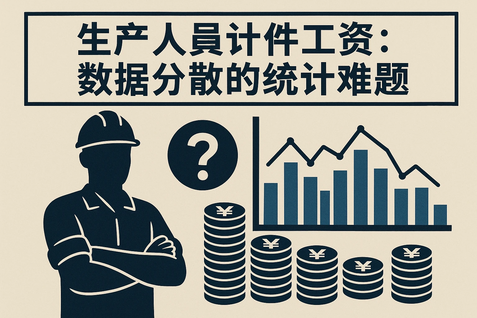 2. 生产人员计件工资：数据分散的统计难题