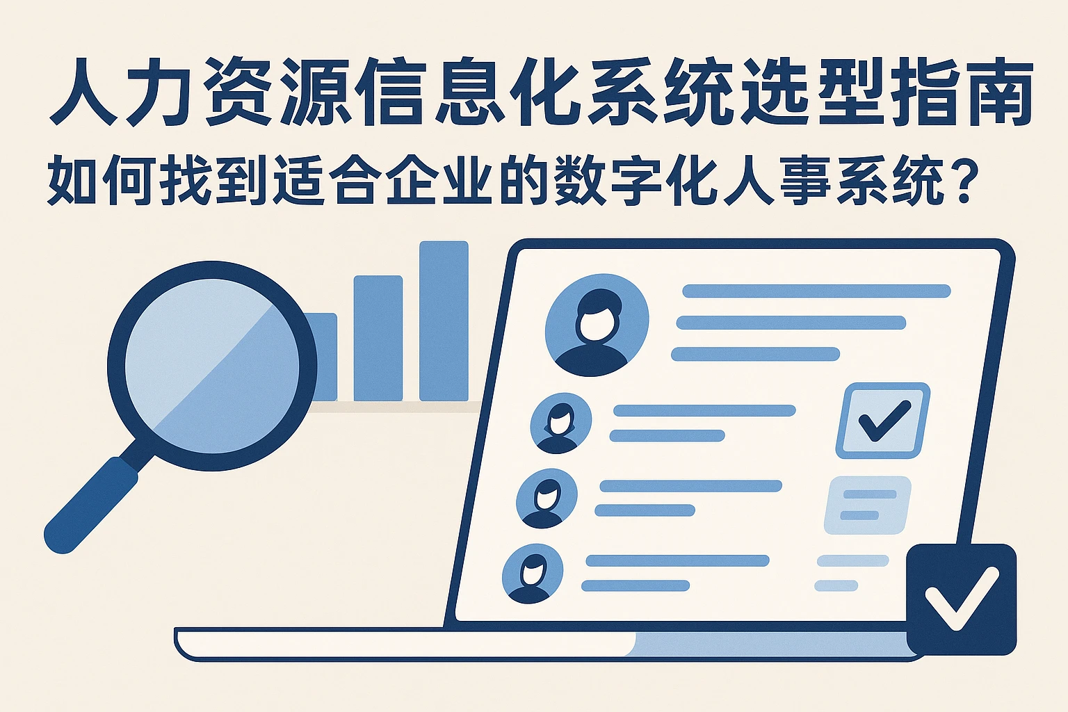 人力资源信息化系统选型指南：如何找到适合企业的数字化人事系统？