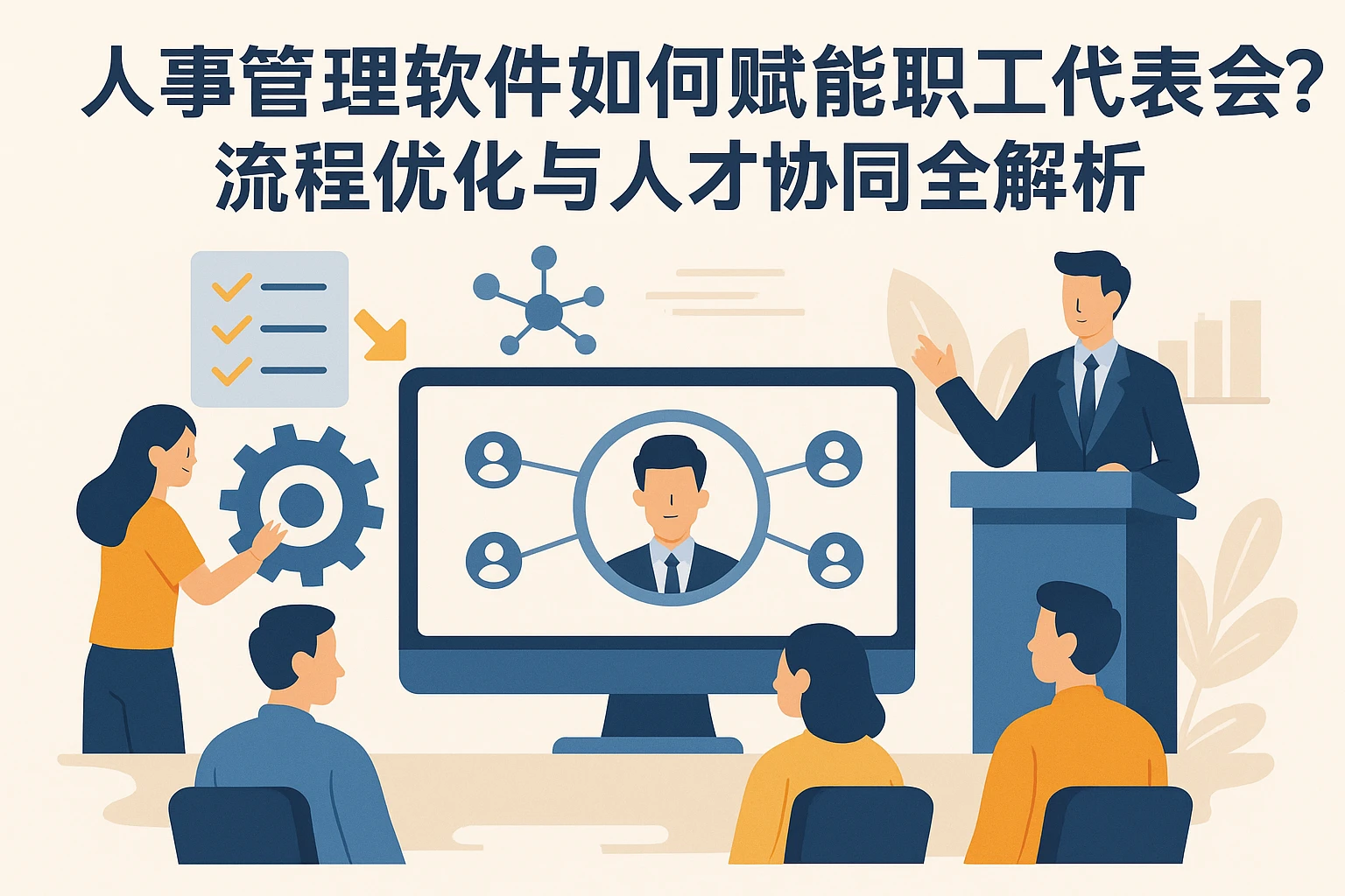人事管理软件如何赋能职工代表大会？流程优化与人才协同全解析