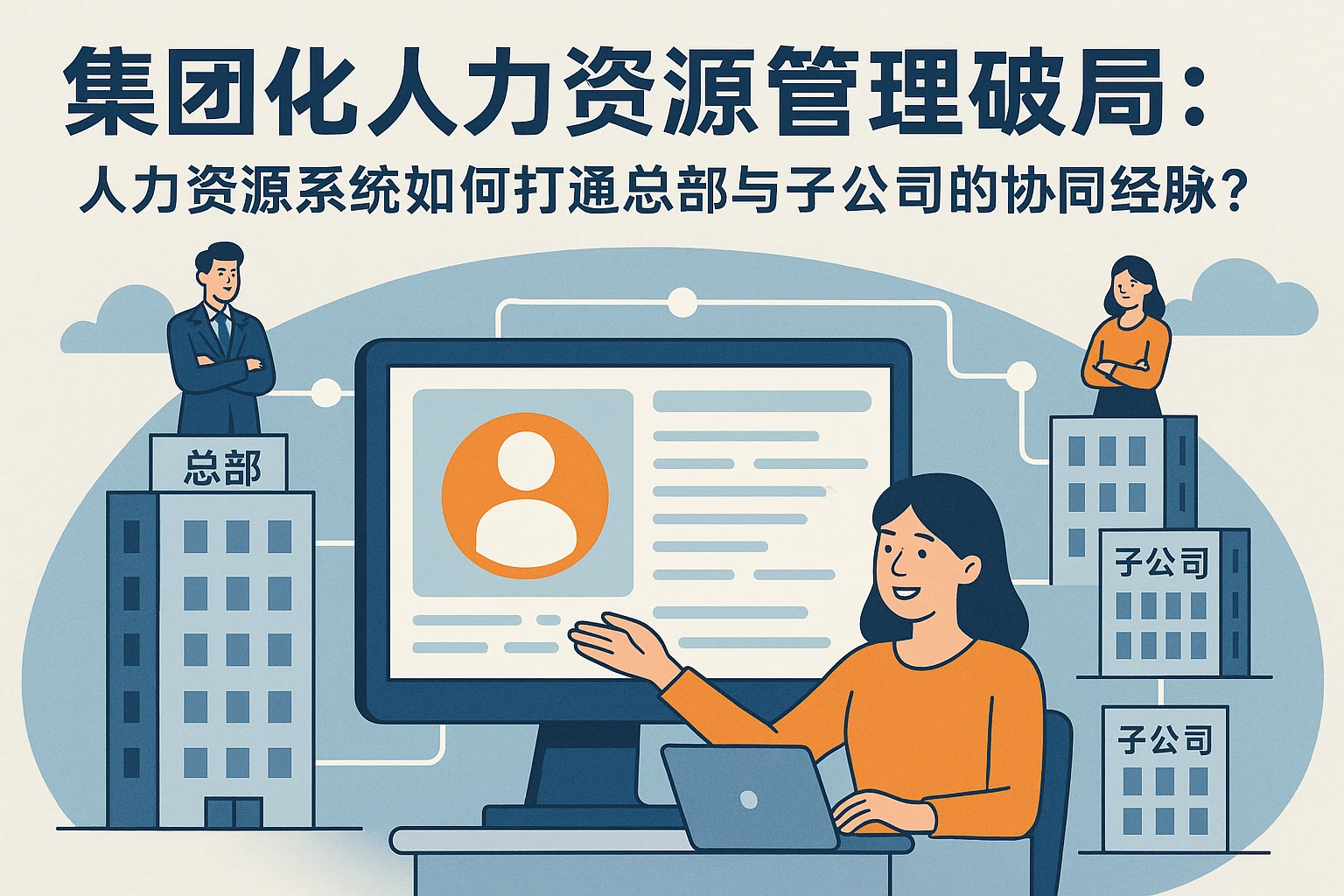 集团化人力资源管理破局：人力资源系统如何打通总部与子公司的协同经脉？