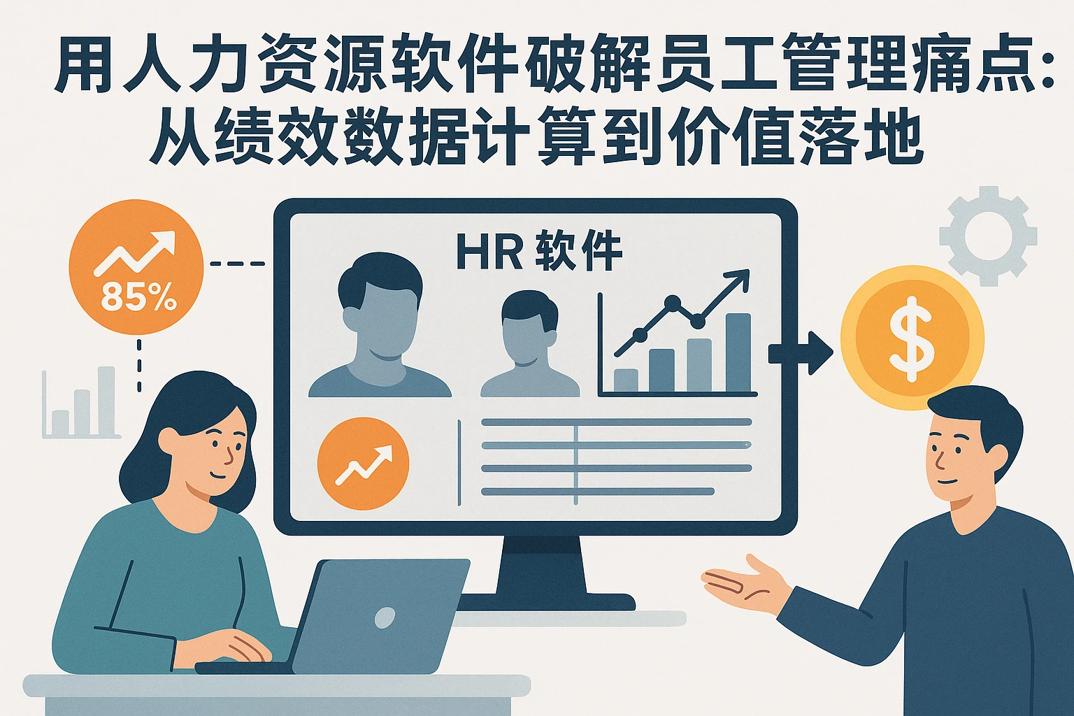 用人力资源软件破解员工管理痛点：从绩效数据计算到价值落地