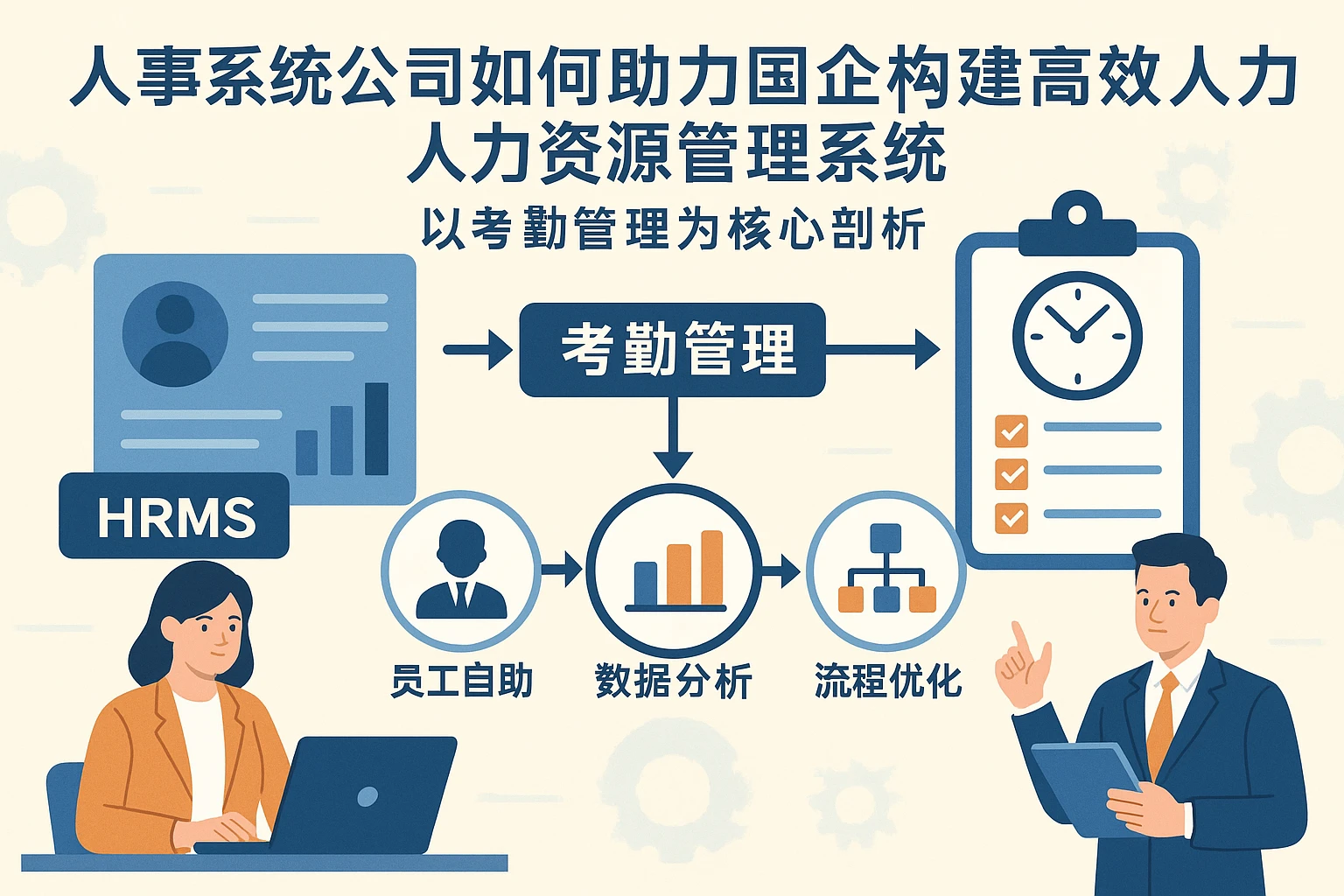 人事系统公司如何助力国企构建高效人力资源管理系统：以考勤管理为核心剖析
