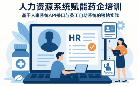 人力资源系统赋能药企培训：基于人事系统API接口与员工自助系统的落地实践