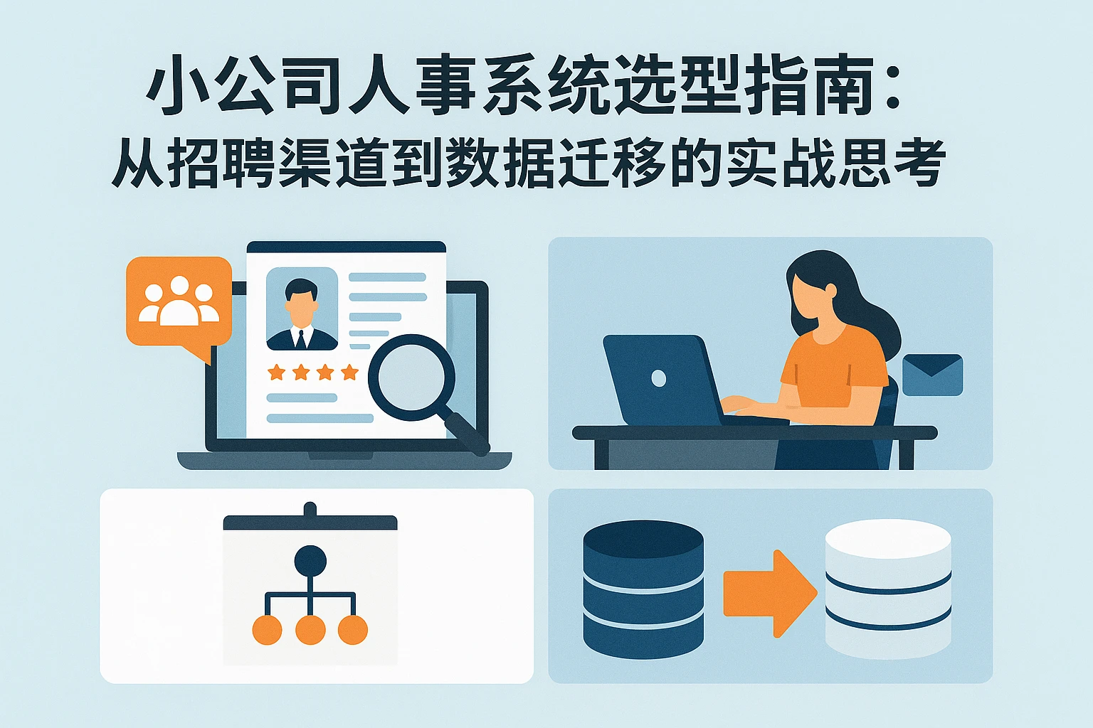 小公司人事系统选型指南：从招聘渠道到数据迁移的实战思考