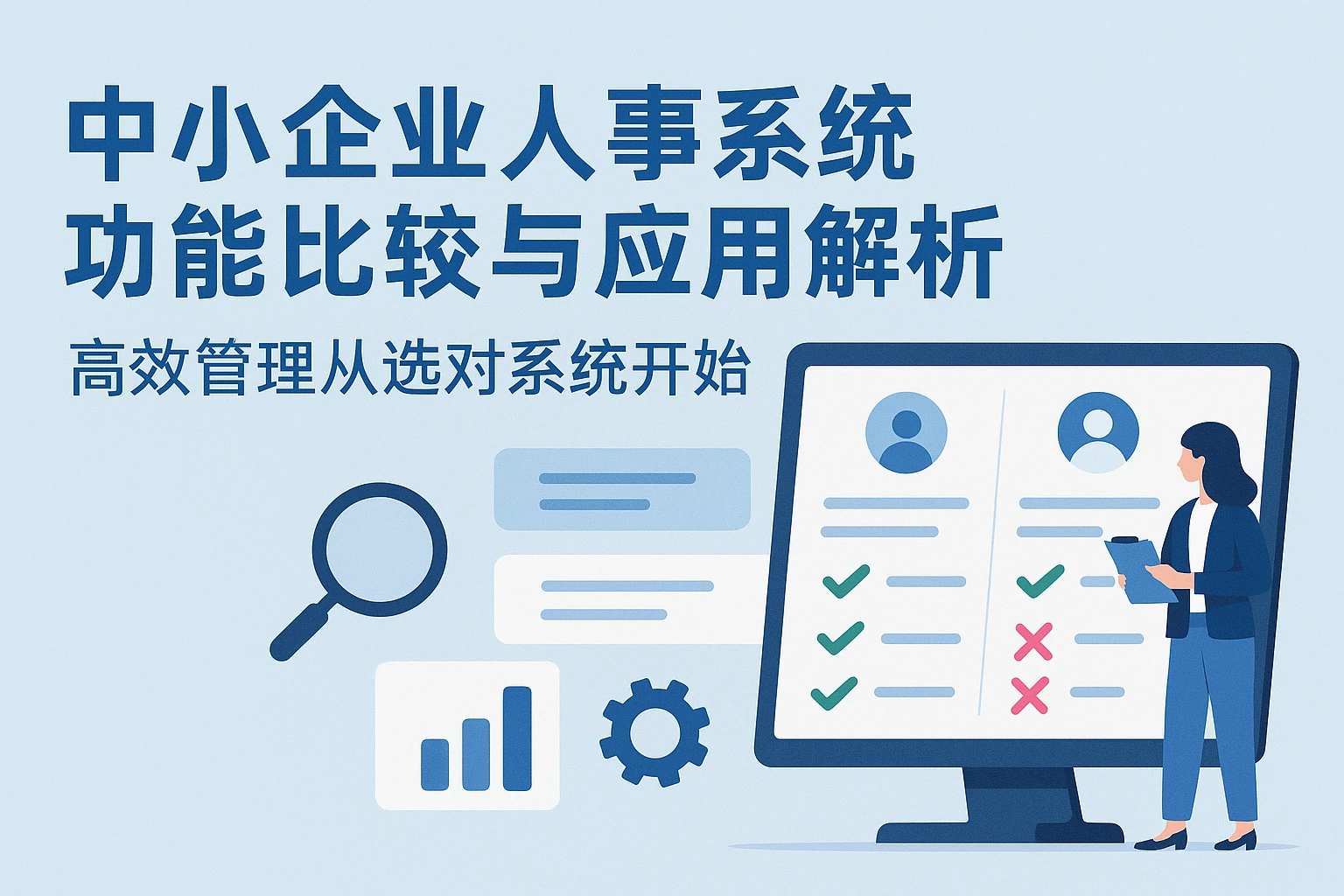 中小企业人事系统功能比较与应用解析——高效管理从选对系统开始