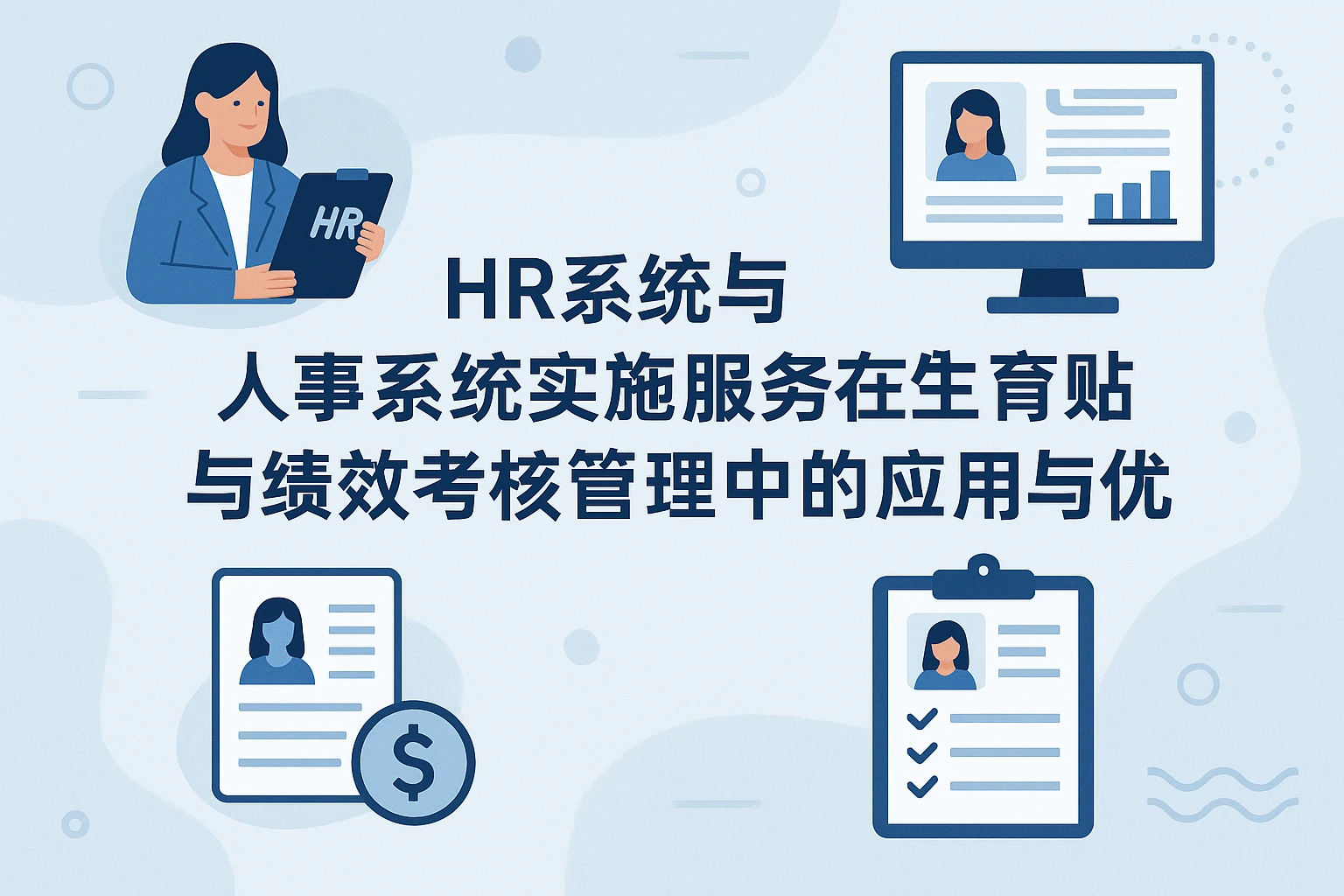 HR系统与人事系统实施服务在生育津贴与绩效考核管理中的应用与优化