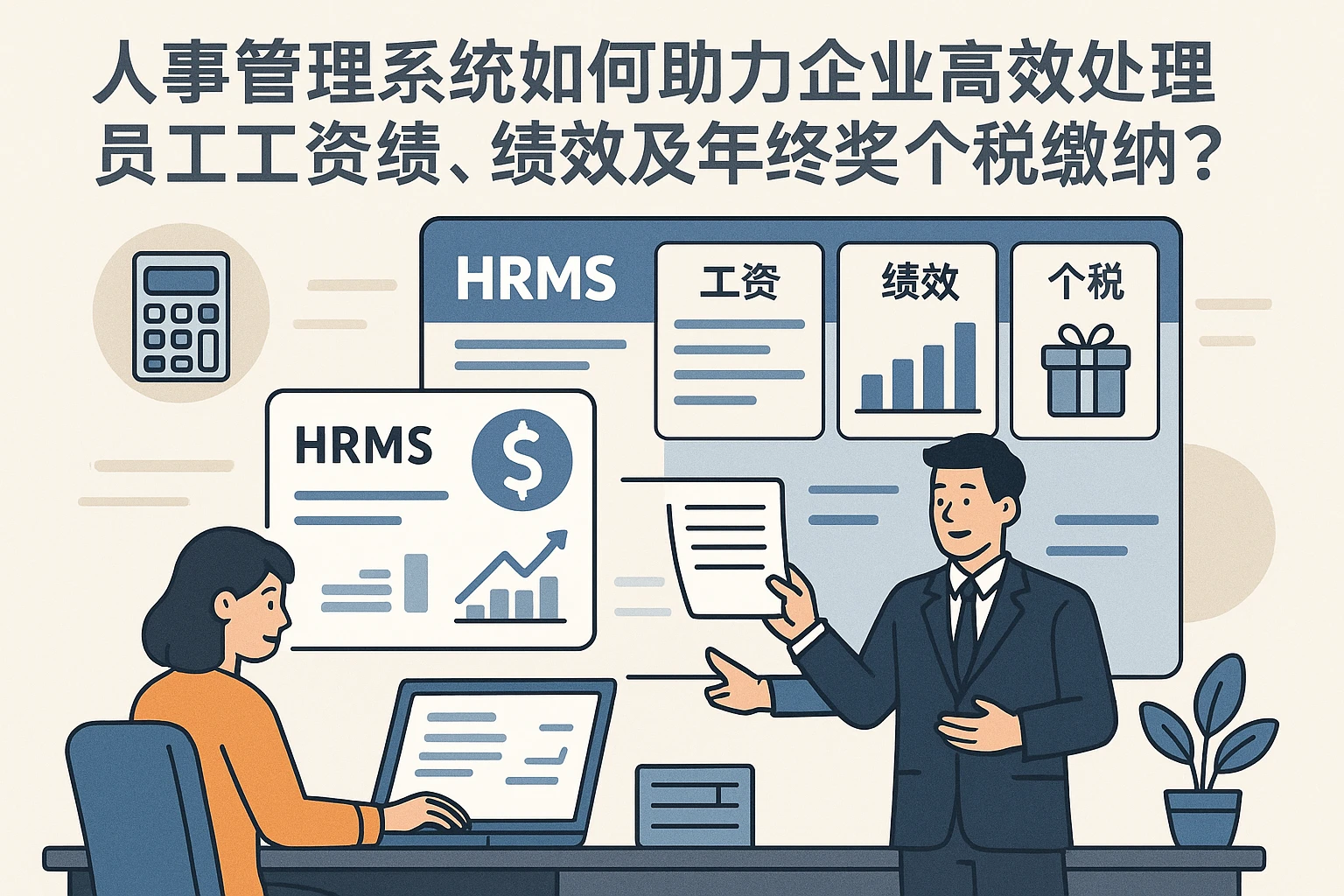 人事管理系统如何助力企业高效处理员工工资、绩效及年终奖个税缴纳？