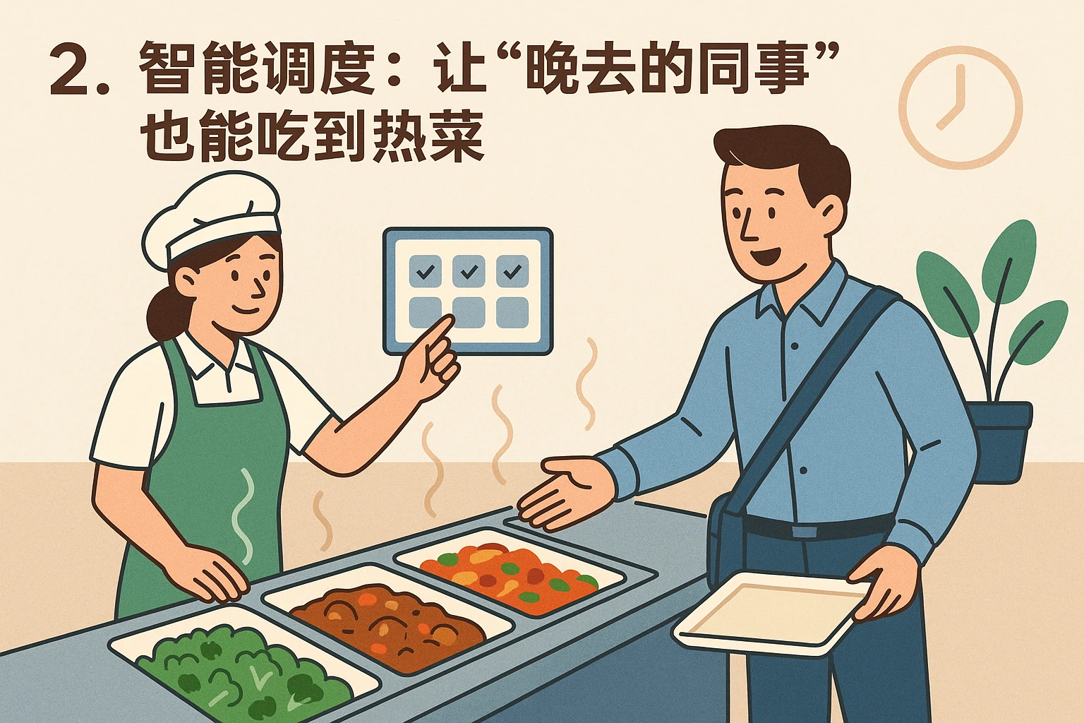 2. 智能调度：让