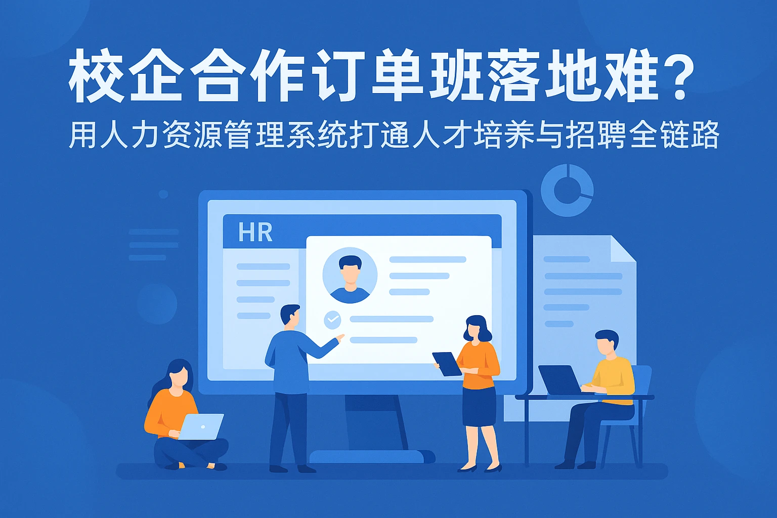 校企合作订单班落地难？用人力资源管理系统打通人才培养与招聘全链路