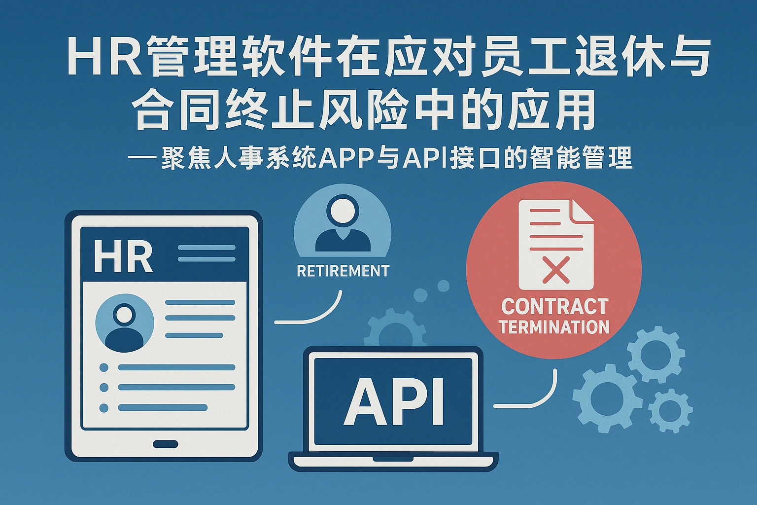 HR管理软件在应对员工退休与合同终止风险中的应用 ——聚焦人事系统APP与API接口的智能管理
