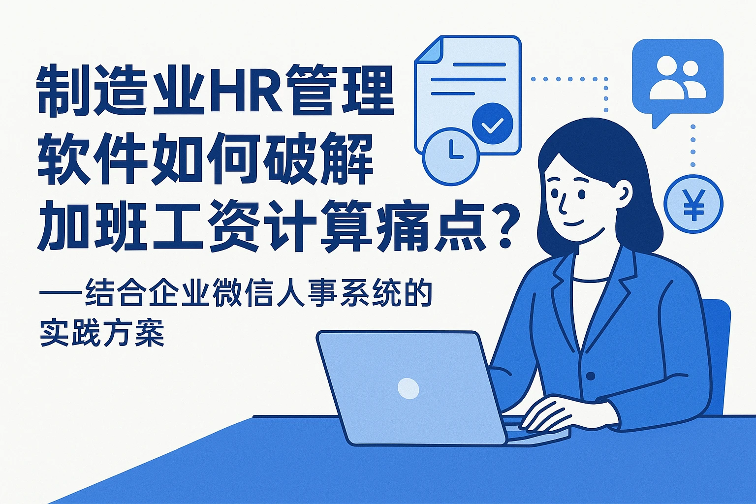 制造业HR管理软件如何破解加班工资计算痛点？——结合企业微信人事系统的实践方案