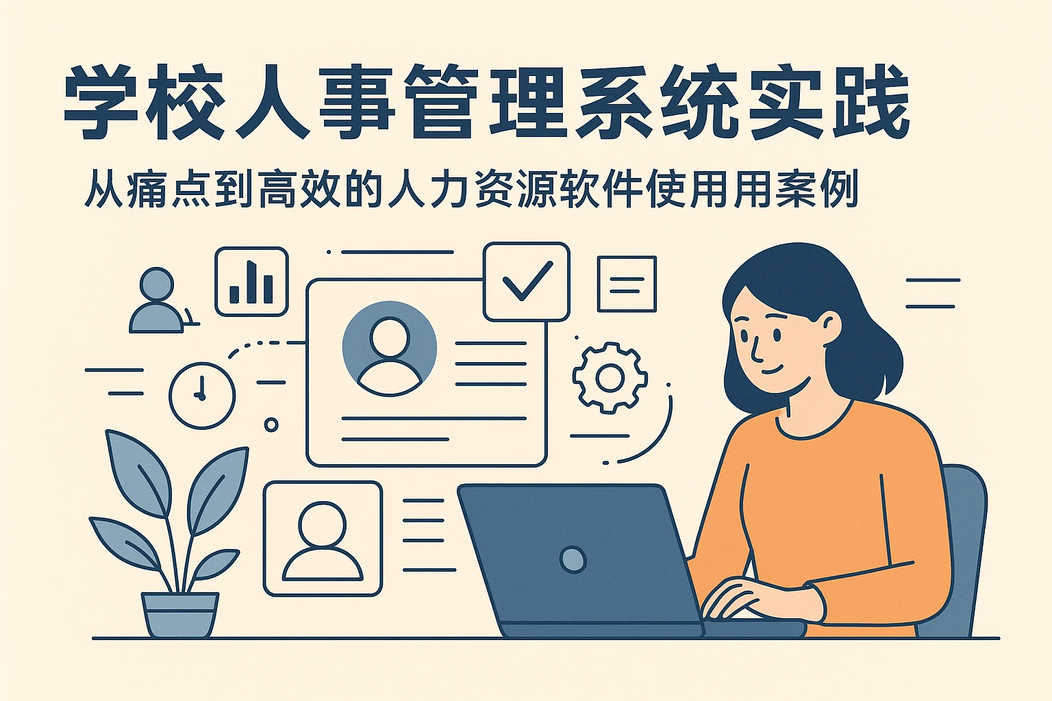 学校人事管理系统实践：从痛点到高效的人力资源软件应用案例