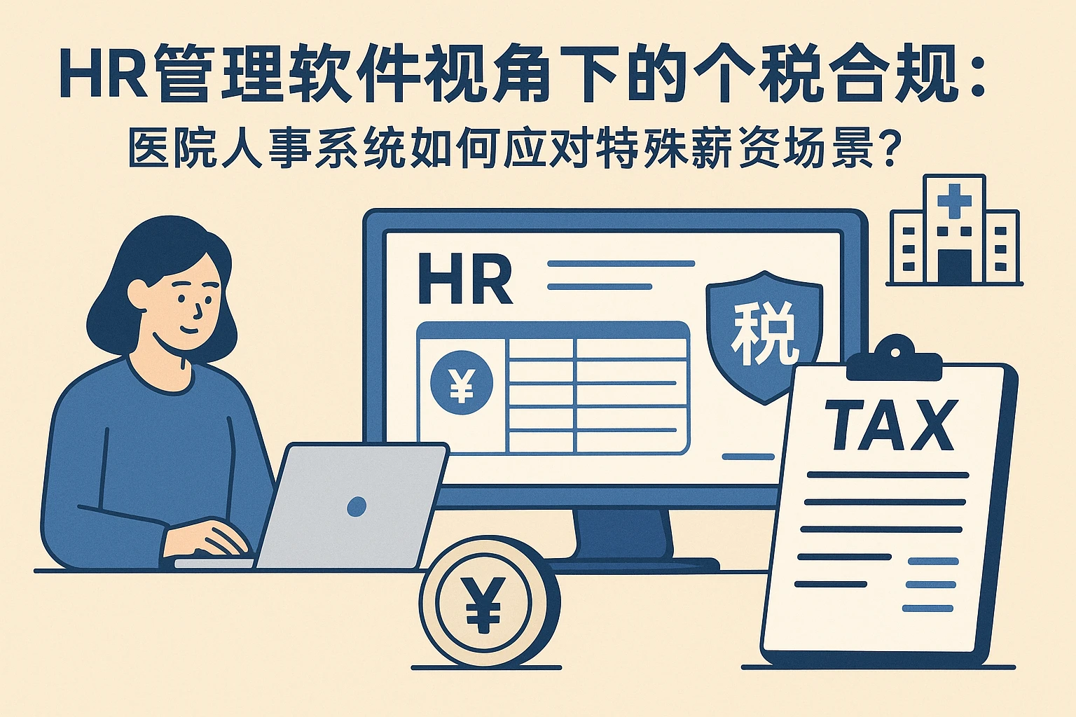 HR管理软件视角下的个税合规：医院人事系统如何应对特殊薪资场景？