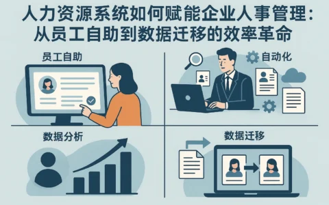 人力资源系统如何赋能企业人事管理：从员工自助到数据迁移的效率革命